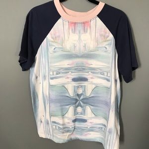 Liquid effect design t-shirt